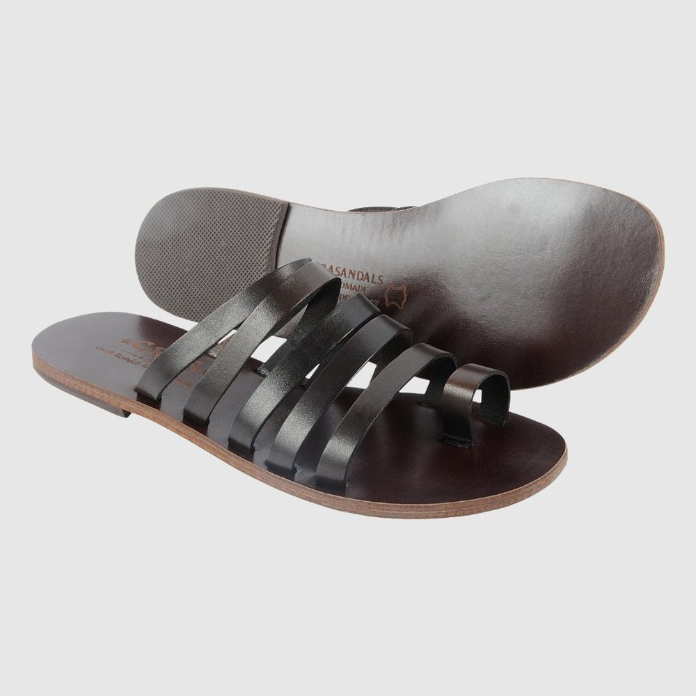 Greek Leather Sandal: Ekaterine - Picture 4 of 5